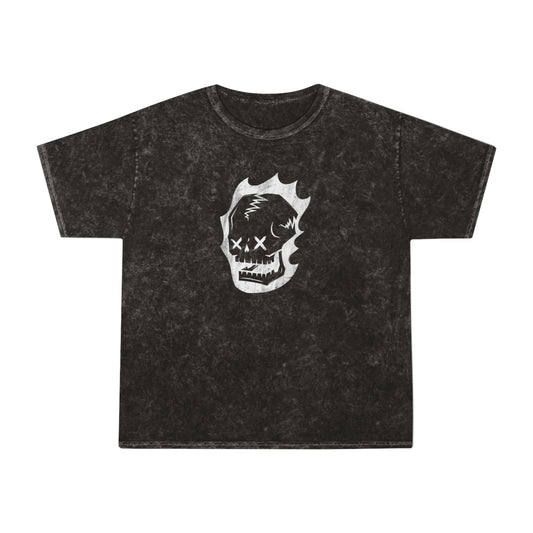 Acid Wash Skull T-Shirt